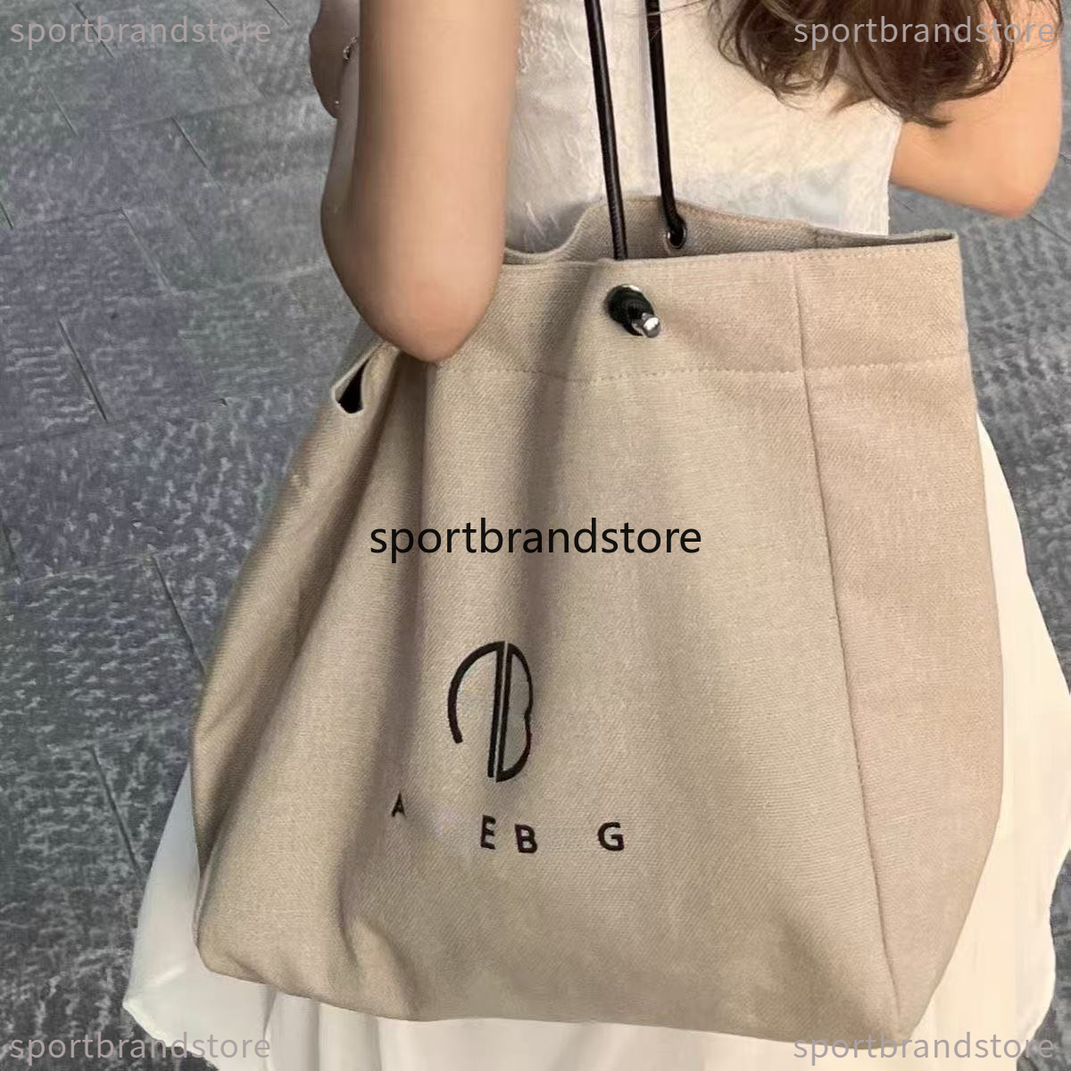 Beach bag Fashion canvas bag Designer Shopping Bag Womens travel bag Holiday Style Single Shoulder Beach Bag Large Capacity Canvas Tote Bag Handbag Clutch bag