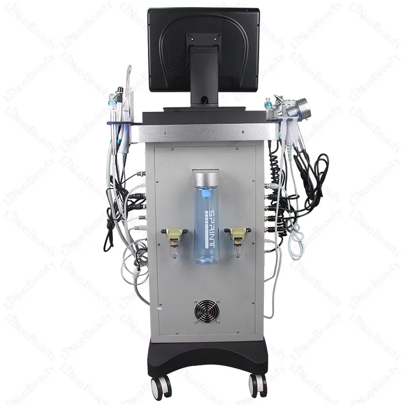 14 in 1 Cleaning Hydro Microdermabrasion Oxygen Jet Aqua Peeling Facials Skin Care Hydra Dermabrasion Facial Machine