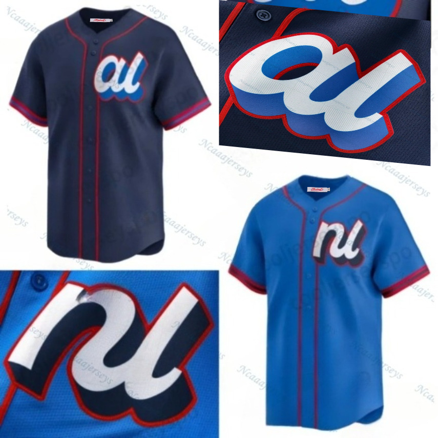 Personalized 2025 All-Star Game Baseball Jerseys Aaron Judge Shohei Ohtani Ketel Marte Ronald Acuna Jr. Bobby Witt Jr. Jose Ramirez Jarren Duran Dansb