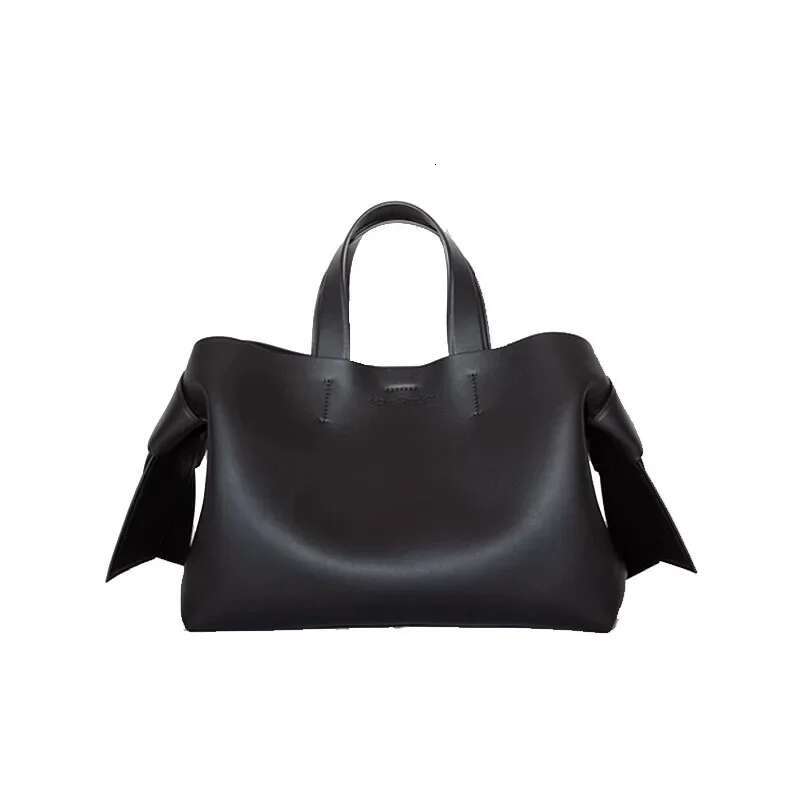 Minimalist Big Handbag Women Fashionable Real Leather Shoulder Handbags Large Capacity Casual Daily Commuter Shopping Bag
