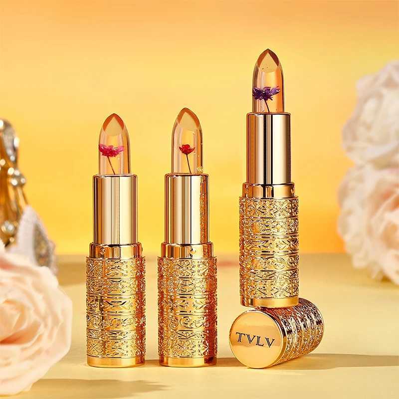 Crystal Color Changing Petal Lipstick for Women Long lasting Non stick Cup lipstick W250407