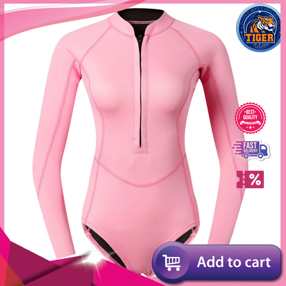 Ddmytiger Mm Diving Women S Wet One Piece Swimsuit Surfing Snorkeling Deep Sun Protection Jellyfish Suit Bikini Outdoor H