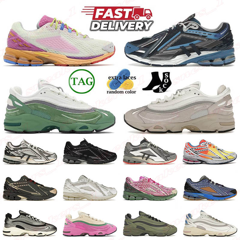 Athletic 2025 Top Quality Designer 1000 Running Shoes Green Grey Cream Deep Blue Rosewater Slate Drift Red Sea Salt Mens Women Dhgate Trainers Sneakers 36-45