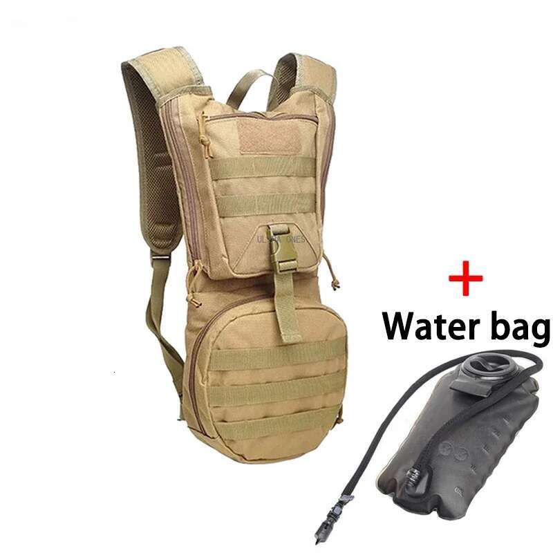 Outdoor Backpack Tactical Combat Training 3L Bladder Bags Hunting Hiking Mountaineering Water Bag