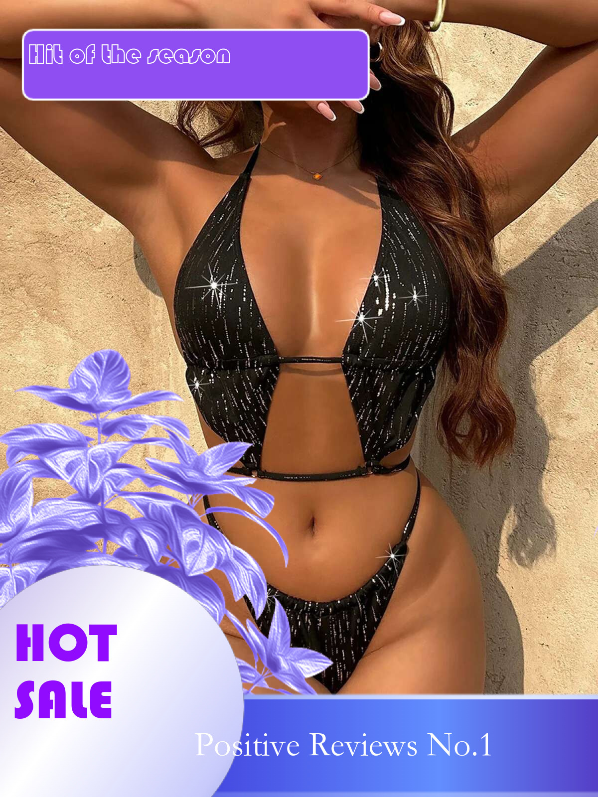 Dongdumaoyi Solid Black Sexy Shiny Hollow Out Push Up Crop Top Swimsuit Brazilian Bandage Bathing Suit Thong Swimwear Traje De Ba O