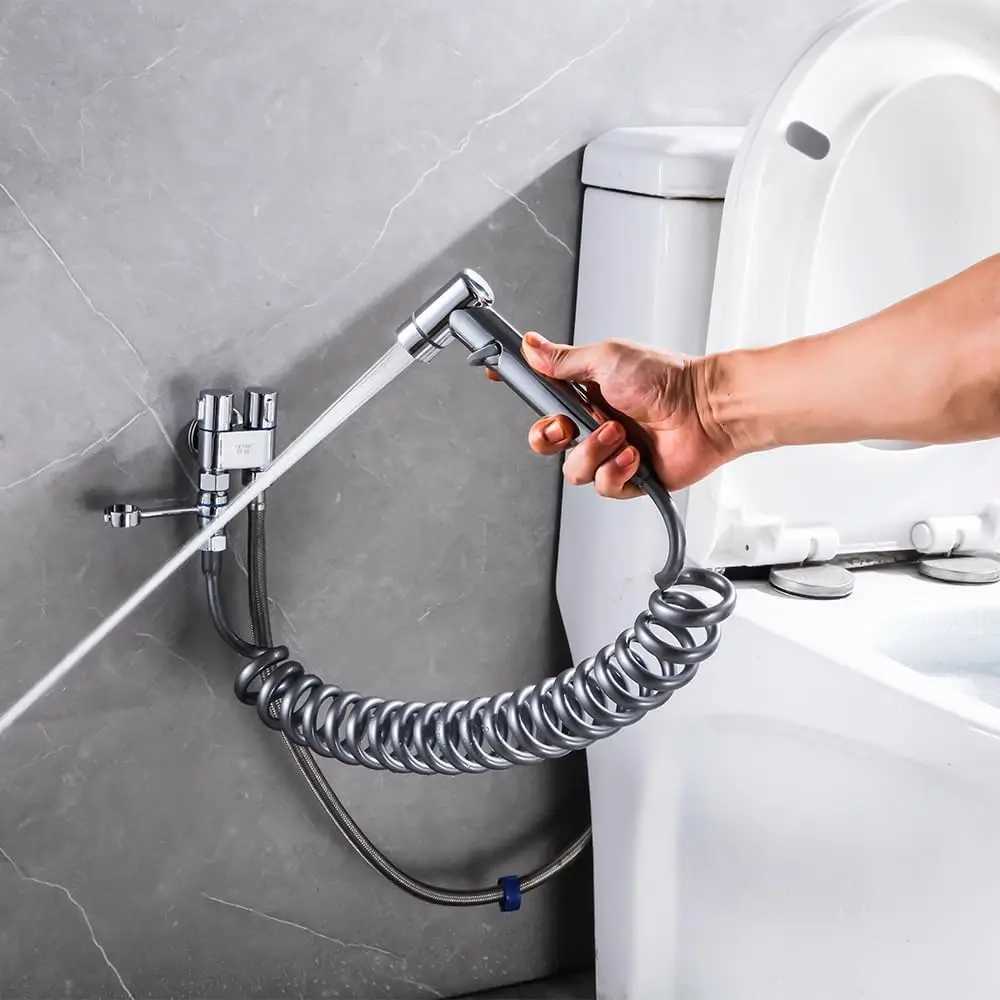 New 15M/2M//5M Spring ible Retractable Hose For Shower Toilet Bidet Water Pipe Plumbing Spiral ible Shower Hose Y251107