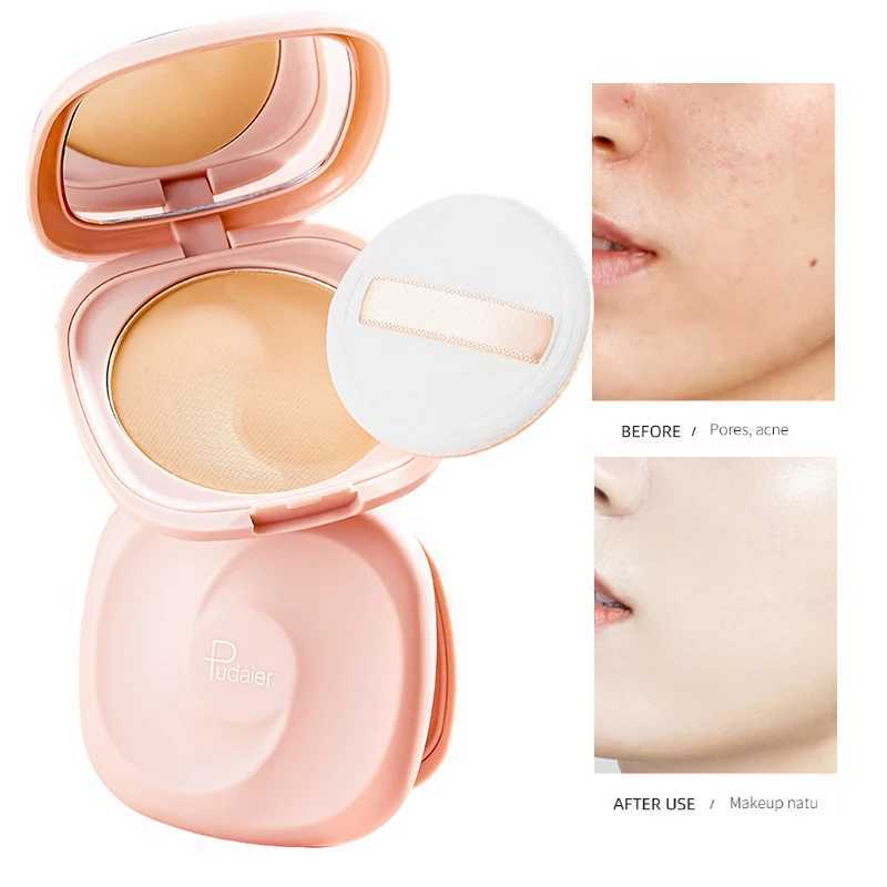 Durable Control Oil Pressure Set Powder Natural Matte Waterproof Loose Transparent Nude Facial Powder Womens Makeup CosmeticsXJ250407