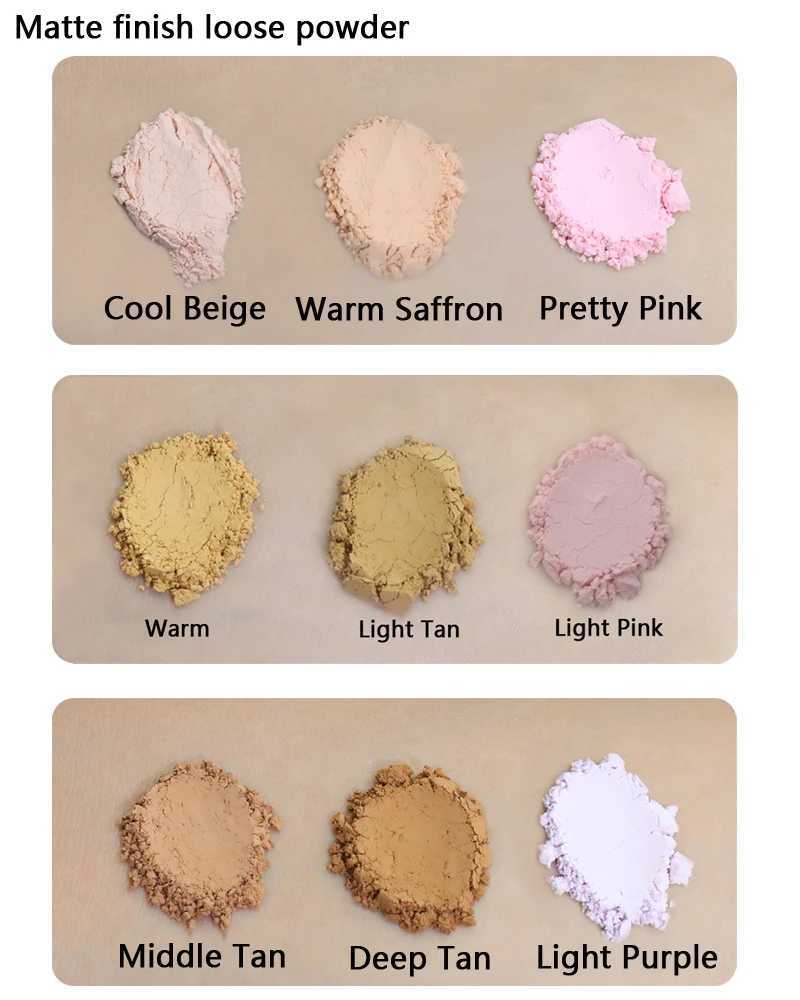 Bivanfe 13 Color Control Loose Powder Waterproof Durable Full Coverage Facial Tightening Set Powder Makeup CosmeticsXJ250407