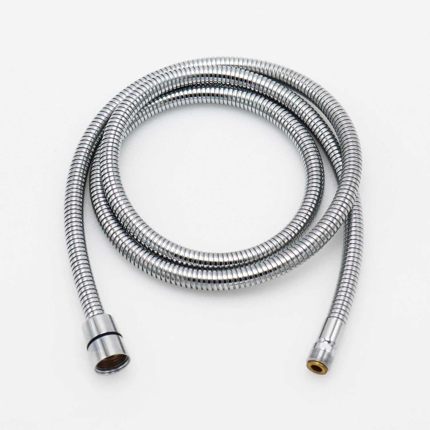 F1/2 M151 Nylon Braided ible Hose Stainless Steel Hose Kitchen Faucet Pl Out Hose Silica Gel Inner Tube Gray Black Chre Y251107
