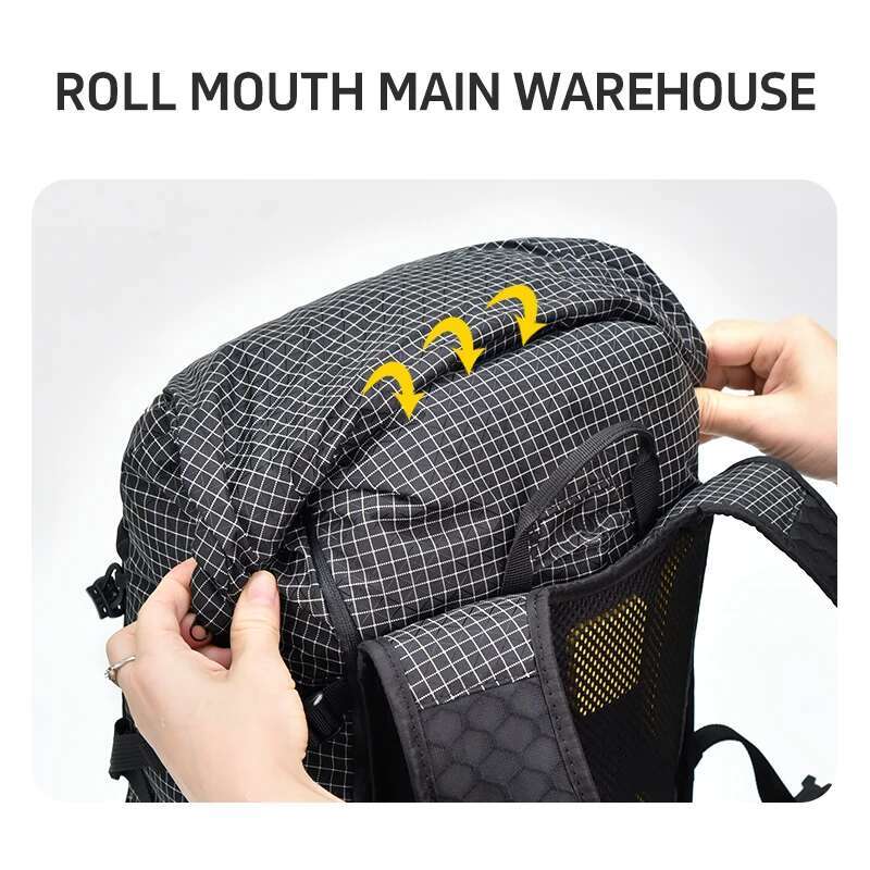 An Mountaineering 30L Large Capacity Men Women Outdoor Travel Hiking Off-Road Lightweight Sports Backpack