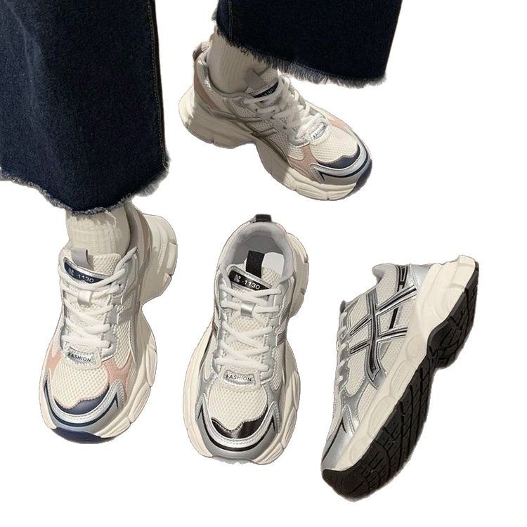 Designer shoes free shipping women casual shoe blue Silver antislip breathable comfortable outdoor trainers sneakers Classics