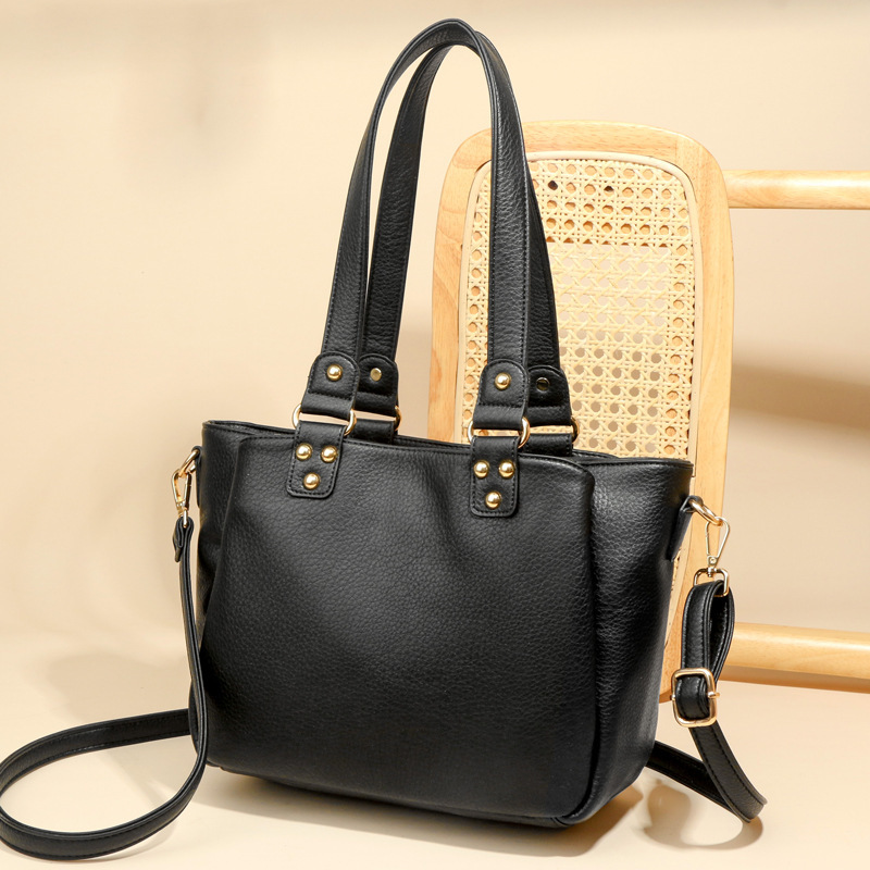 2025 New Handbag Women's Fashion Large Capacity Tote Bag Work Commute Crossbody Shoulder Bag