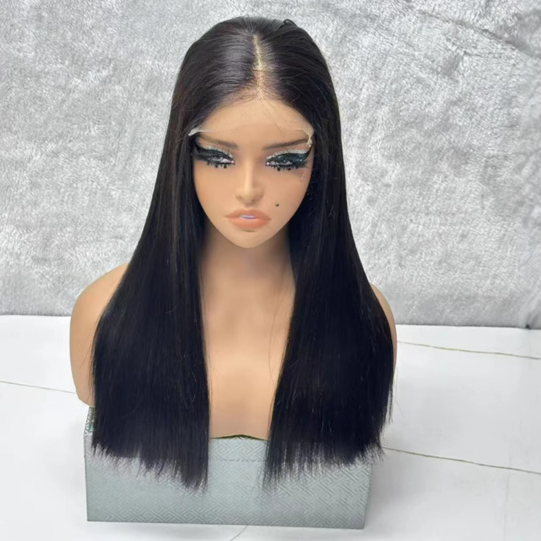 13A HD 5*5 Glueless Bob 300%Density Bone Straight