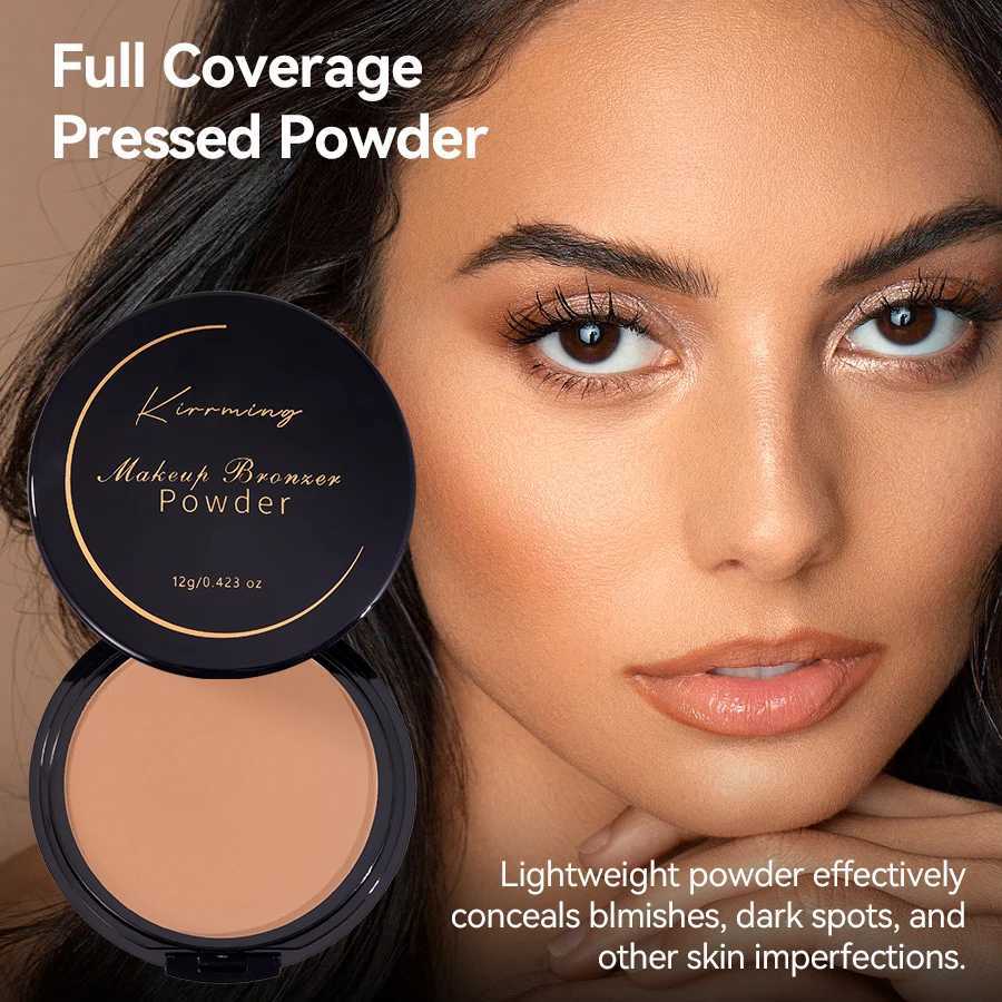 Durable pressed powder oil controlled matte powder smooth skin and complete makeup. Suitable for womens daily makeup and cosmeticsXJ250407