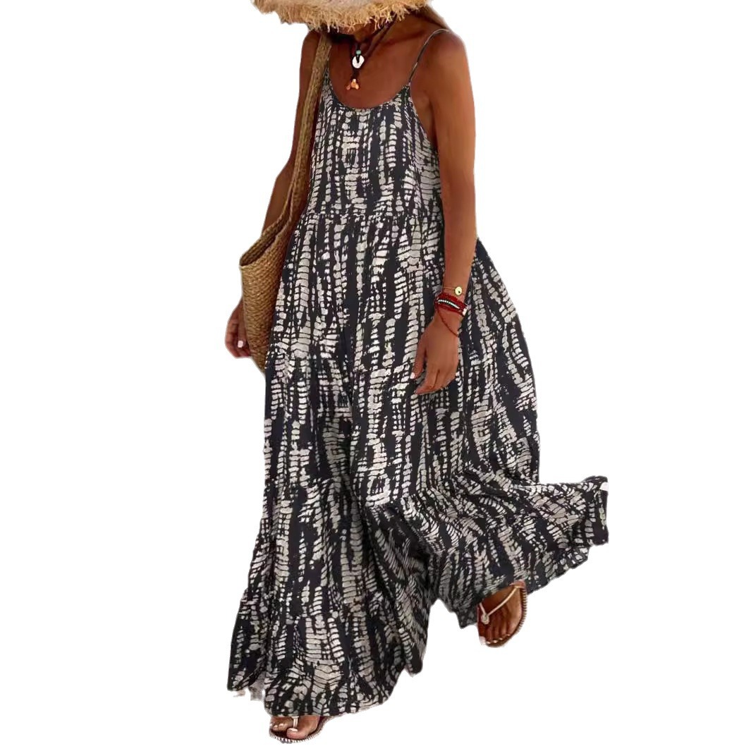 L43Stylish Women's V-Neck Wrap-Around Dress with Adjustable Straps | Modern Short Skirt Fit