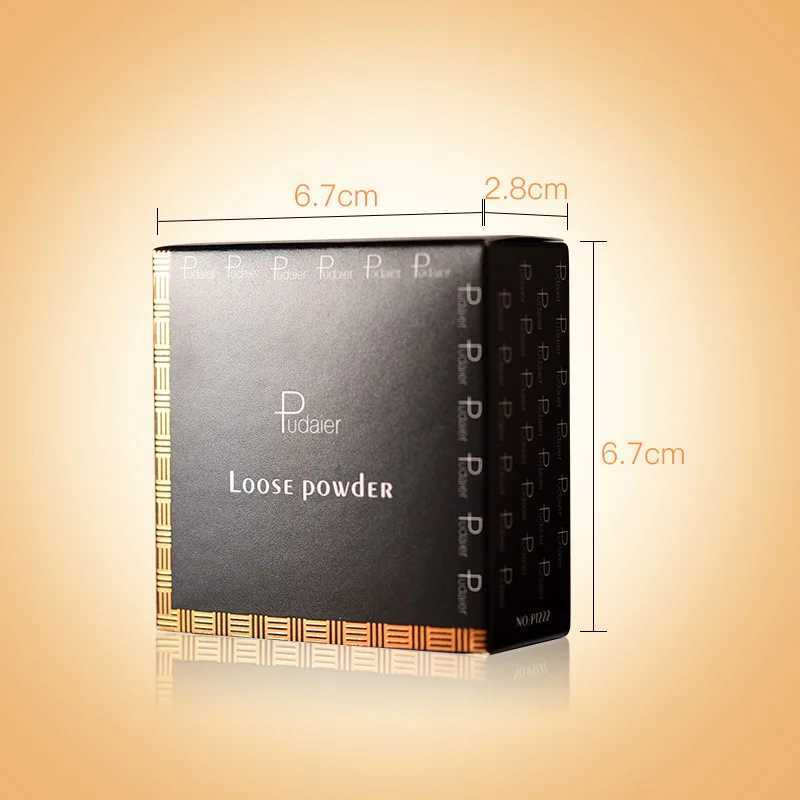 Pudaier 8 Color Control Loose Powder Waterproof Durable Full Coverage Facial Tightening Set Powder Makeup CosmeticsXJ250407