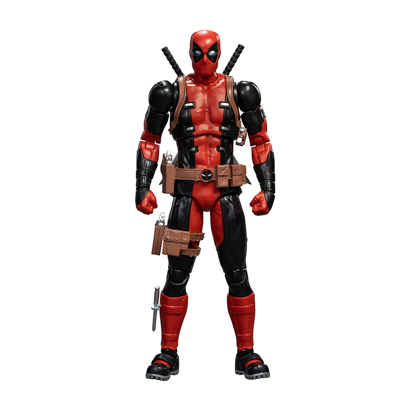 Fondjoy Marvel Deadpool 1/12 Assembled Action Figure - Movie Collectible PVC Model Kit with Weapons, Boys Birthday Gifts Wholesale Bulk Stock