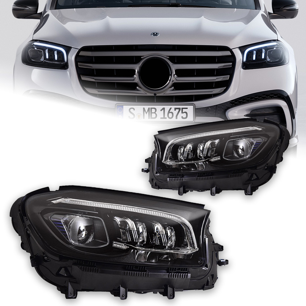 Car Styling Head Lamp for Benz GLS W167 Headlights 20 20-20 24 GLS LED Daytime Headlight