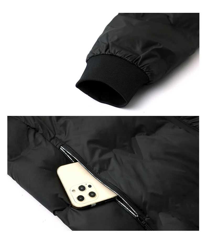 Mens Fashion Windbreaker Parka Coat Male Jacket Autumn Winter Overcoat Windproof Casual Warm Hombre New Streetwear OutdoorsT251107