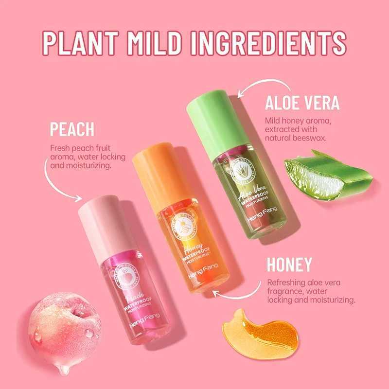 Mini moisturizing temperature sense lipstick moisturizing discoloration lip nectarine aloe whitening repair lipstick W250407
