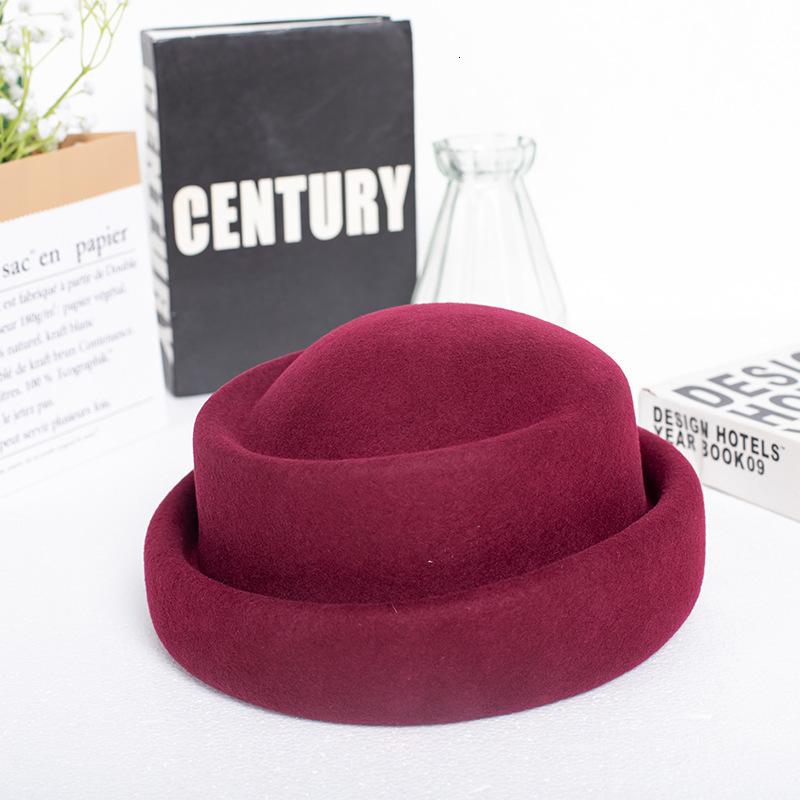 Elegant Sweet Style Wool Beret for Women Autumn and Winter Hat French Age-Reducing Princess Hat 250118