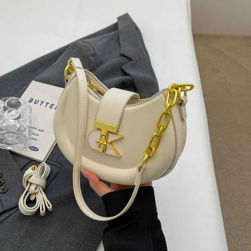 2025 New Fashion Personality Small Round Bag - Underarm/Shoulder/Handheld Temperament Versatile TrendW251106