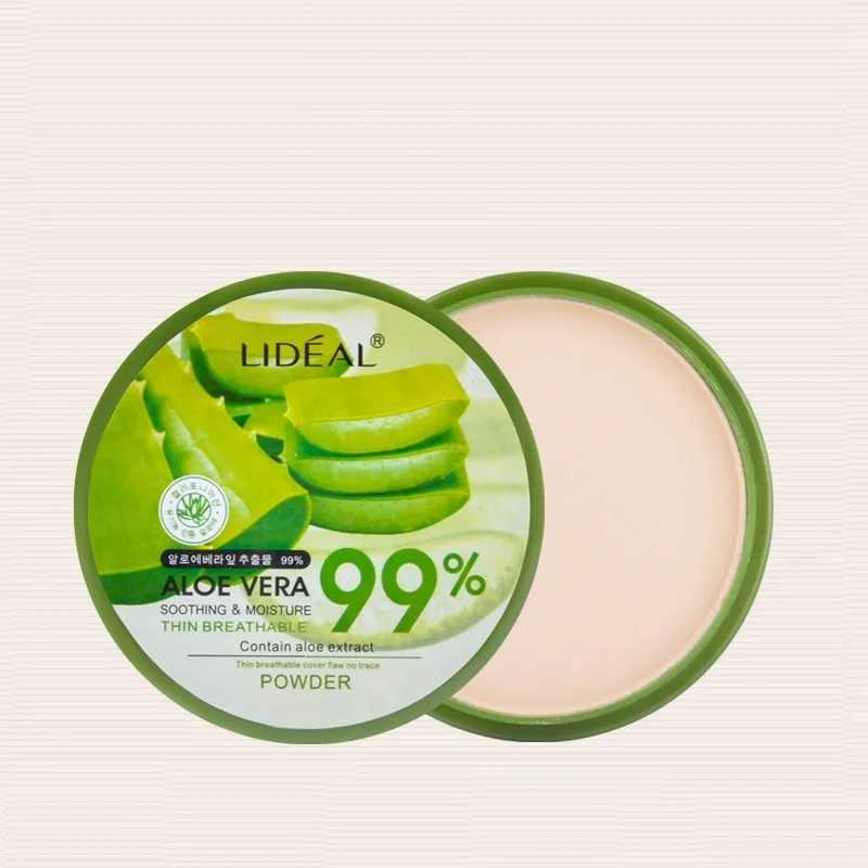 99% aloe facial powder smooth powder waterproof breathable and moisturizing makeup concealer bright foundation make-upXJ250407