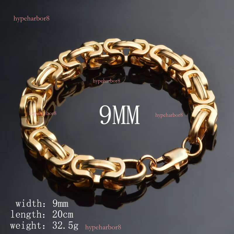 Wholesale 6 8 9 10MM Custom Hip Hop Cuban Curb k Mens Miami Gold Plated Big Rope Chain Necklace for Men