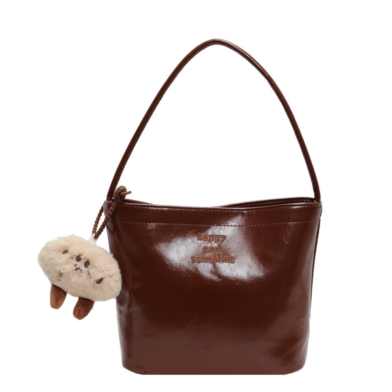 2025S Designer Women S Bag High Beauty Underarm New Solid Color Trendy Personalized Shoulder Ins Commuter Handheld Big Bag
