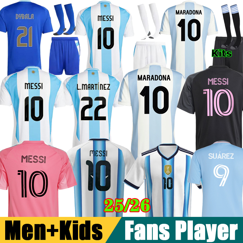 kids football kits 24 25 MESSIS Soccer Jerseys 2025 2026 baby Boys' and Girls' football shirts for Kids Football Youth Jerseys 3 Piece