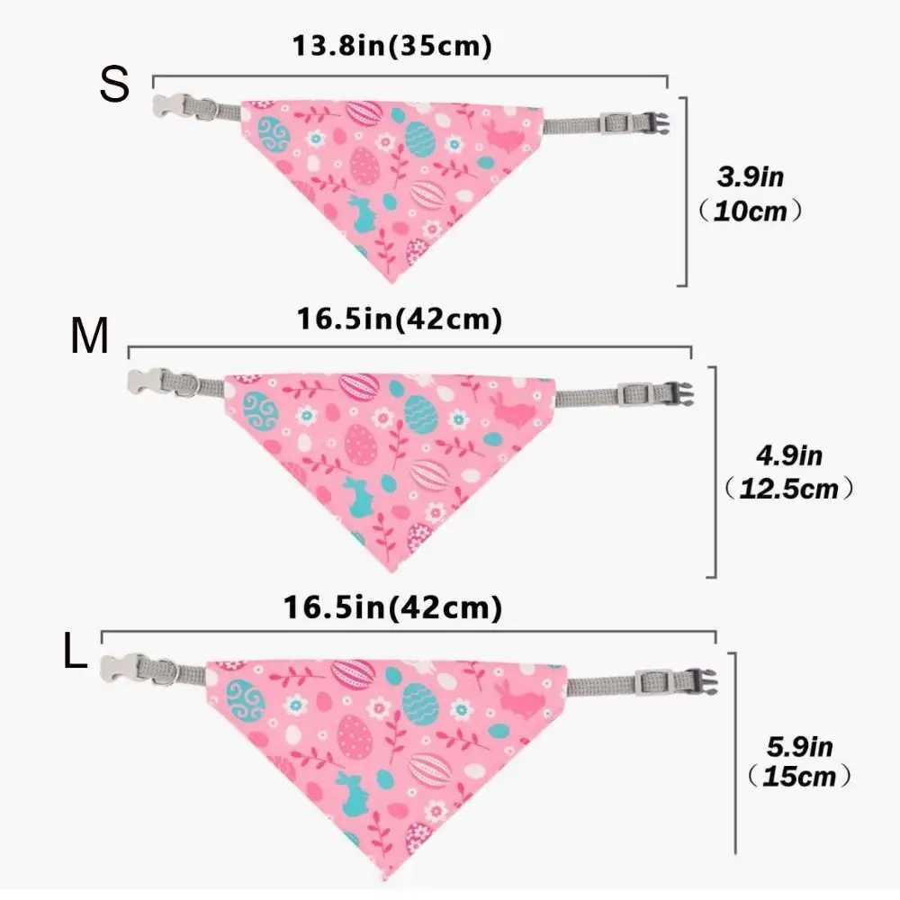 High Quality Cartoon pet Saliva towel adjustable dog and cat collar bib beauty curved design dog scarf pet accessories T250407
