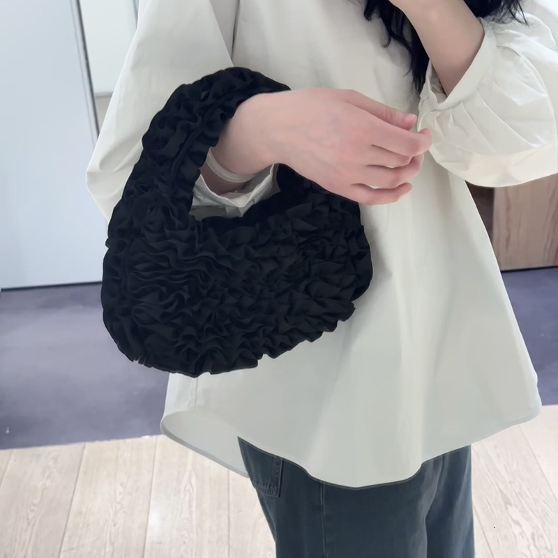 2025 Spring/Summer New Products Fashionable And Versatile Casual Flower Folding Mini Shoulder Handbag Women's Bag Trend