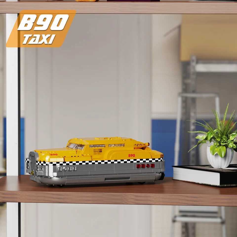 Fifth Element Car Building Blocks Set w Taxi B90 Model Bricks Toys Boys and Girls Christmas Gifts 1441 PCS C251111
