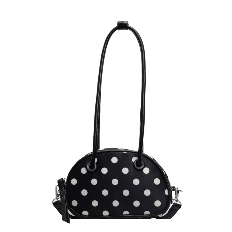 2025S Designer Women S Bag High End Small Square Niche Handheld New Polka Dot Shoulder Bag Fashionable And Simple Crossbody Women S Bag