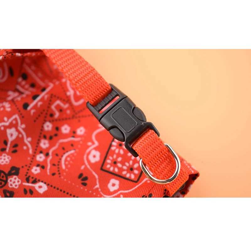 High Quality Adjustable dog bandage printed soft collar pet supplies cat scarf Chihuahua puppy collar T250407