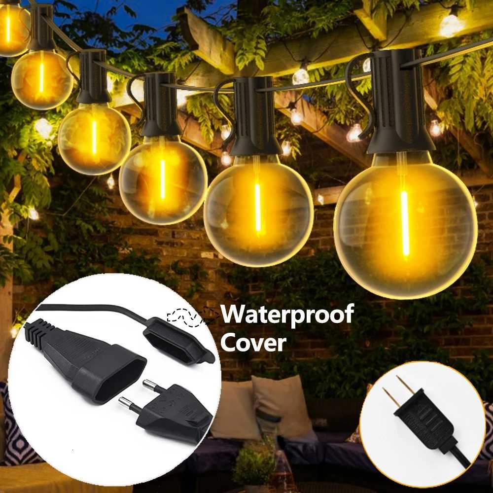 Outdoor Garland Light String 8M 24M 30M 36M Globe Bulb Fairy String Light for Holiday Wedding Garden Christmas Decotive Lamp W251107