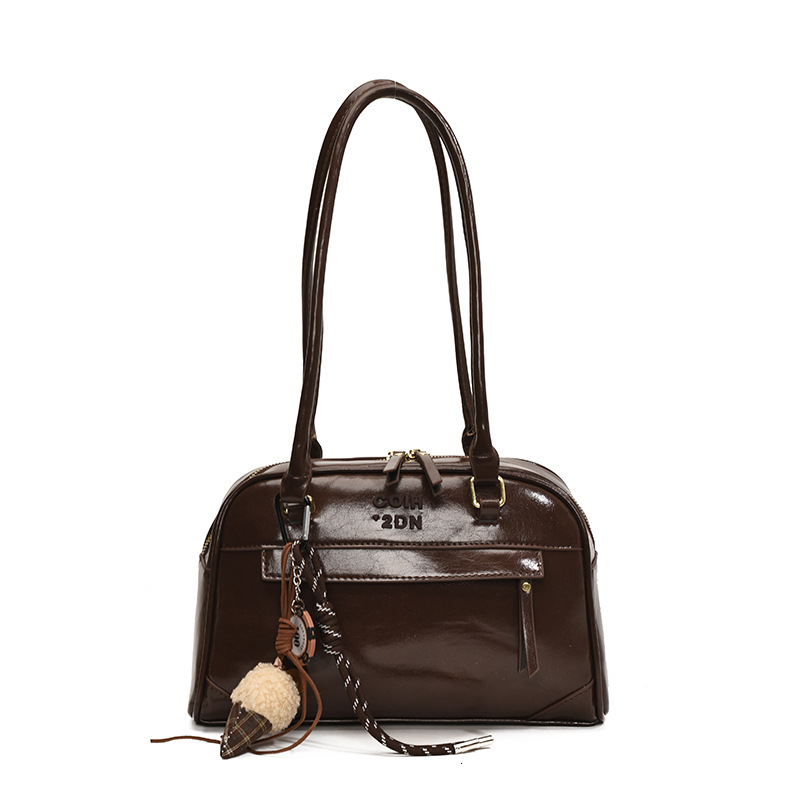 2025S Designer Women S Bag Matte Handbag For Women Winter New Small Square Large Capacity Pillow Bag Commuting Single Shoulder Armpit Bag