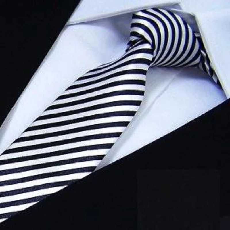 HOOYI 2019 Slim Ties Skinny Tie Mens necktie Polter plaid fashion neckties black white check bowties X250407