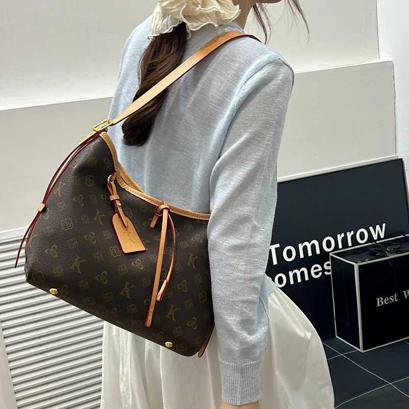 2025 Vintage Tote Bag - Elegant Crossbody/Shoulder Purse Spacious Structured Classic Office/Day BagW251106