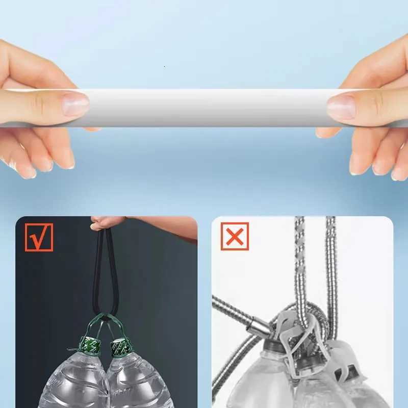 Soft Silicone ible Shower Hose Anti-Winding 15M/2M Bathro Shower Tube High Pressure Extension Black Shower Pipe Hose Y251107