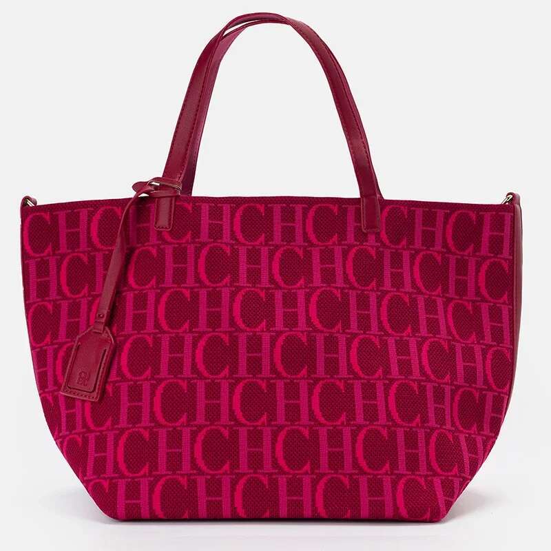 CH Popular Large Capacity Tote Versatile Elegant Casual Shopping High Quality Ladies Bag Women's Brand Fashion Letter Print