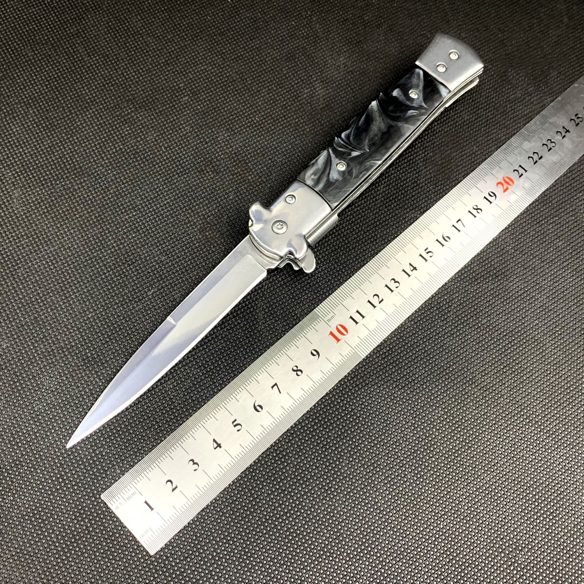 Mafia Outdoor Folding Knife Stainless Steel Fruit Knifes for Home and Camping Survival Tactical Knife Lightweight Portable Self Defense Tool