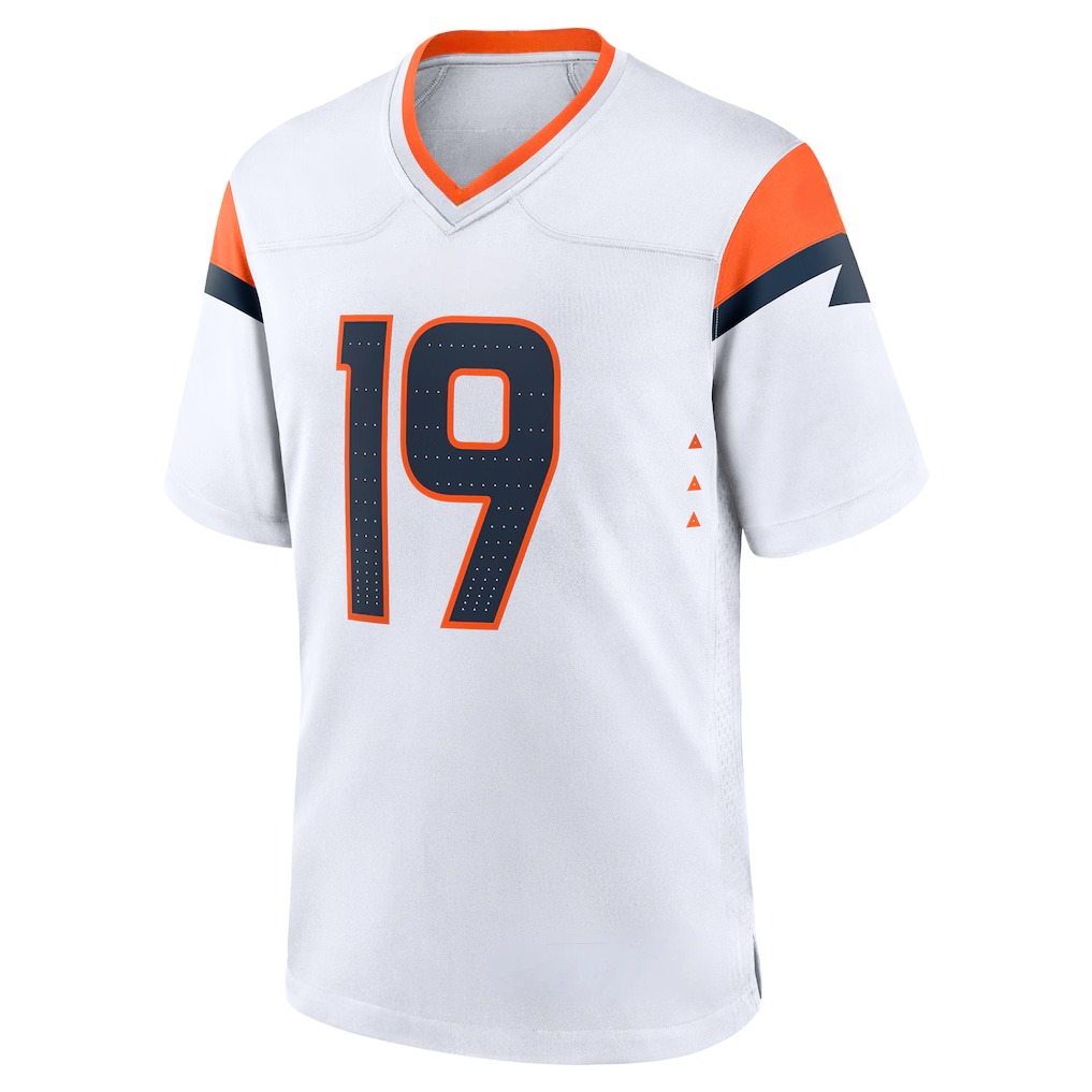 American Famous brand Football jerseys with men women youth customized #2 Surtain II #10 Nix #14 Sutton #83 Dulcich