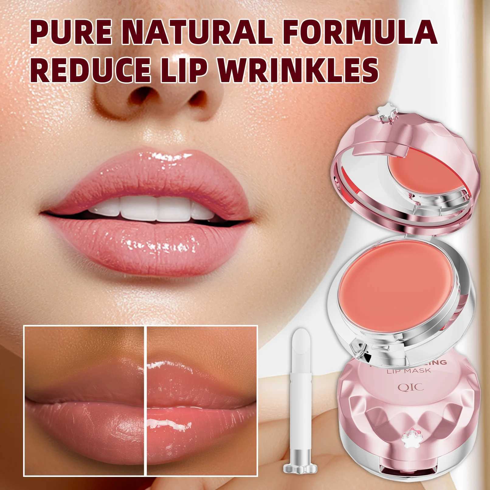 QIC Moisturizing Lip facial mask for deep moisturizing of soft and smooth lips to reduce lip wrinkles and prevent dryness and cracking W250407