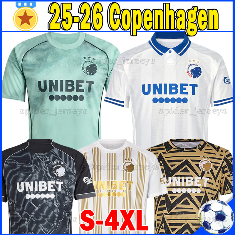 XXXL 4XL 25 26 FC Copenhagen Soccer Jerseys ELYOUNOUSSI 2025 2026 J.LARSSON YOUSSOUFA ACHOURI ROBERT MATTSSON Goalkeeper KOTARSKI Football Shirts Men Uniforms Sets