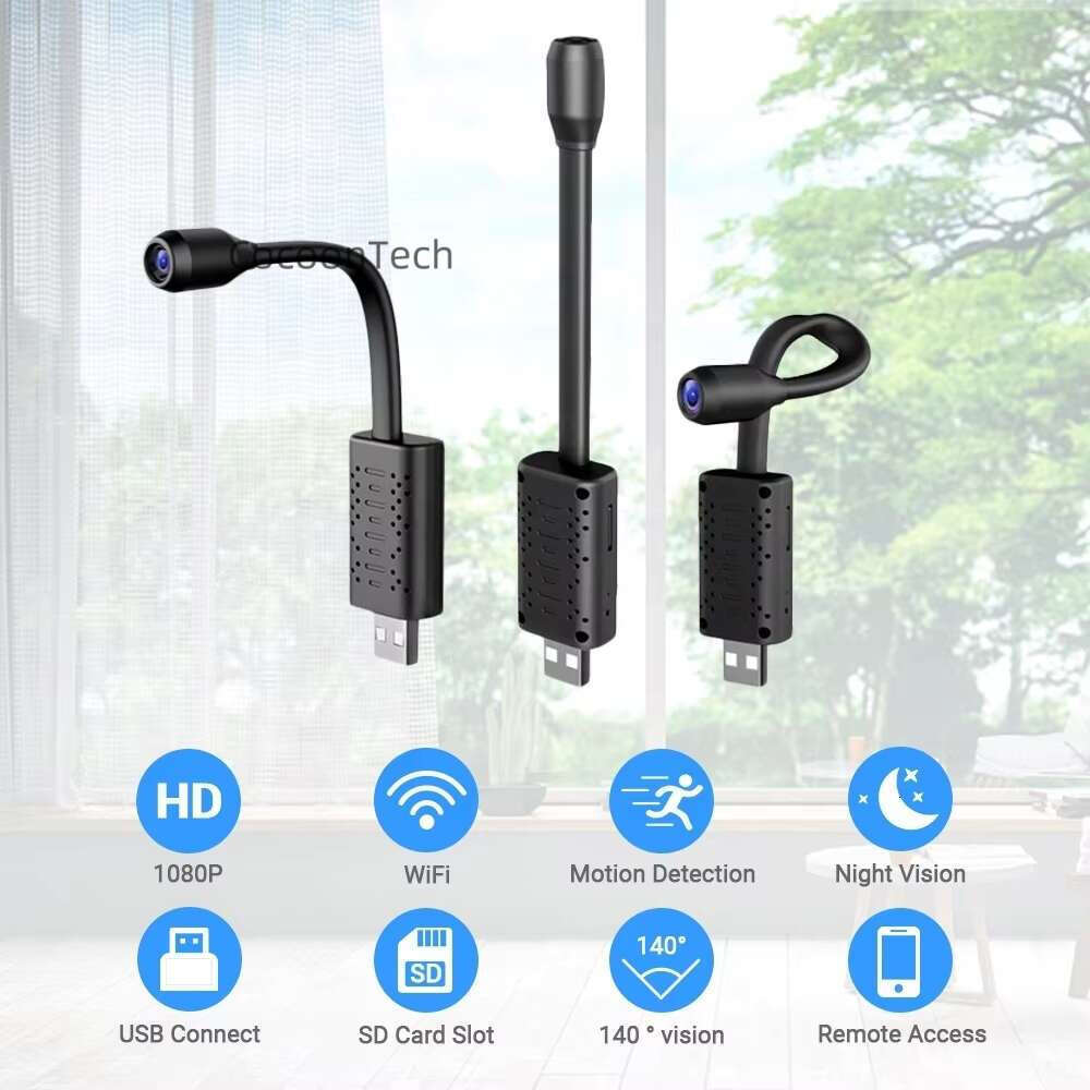 IP HD Motion Detection U21 Wifi USB Portable Home Security Camera V380 Intelligent Monitoring