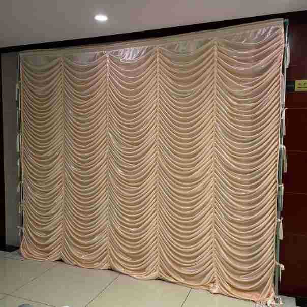 Wedding Decorations Water Ripple Yarn Curtain for Wedding Stage
