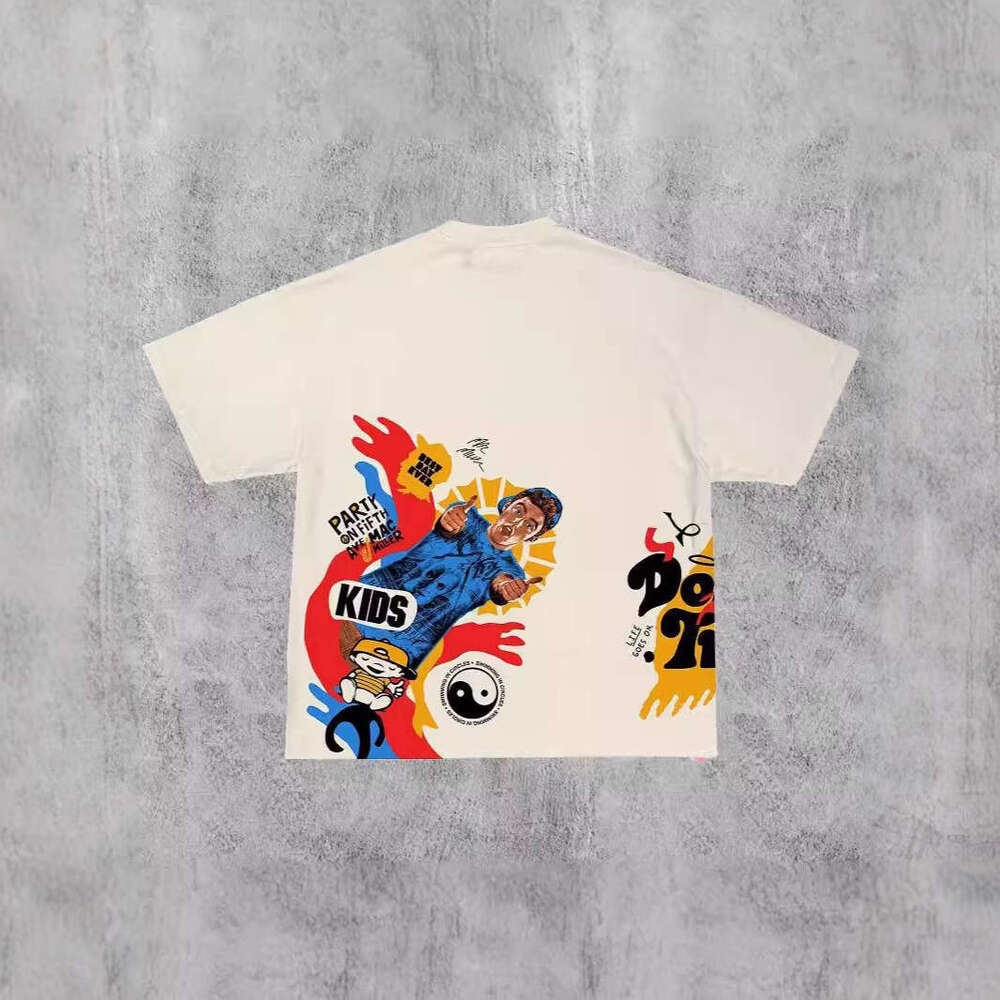y2k hip hop harajuku pure gothic street clothing fashion men and women punk casual cotton loose tshirt gift for man
