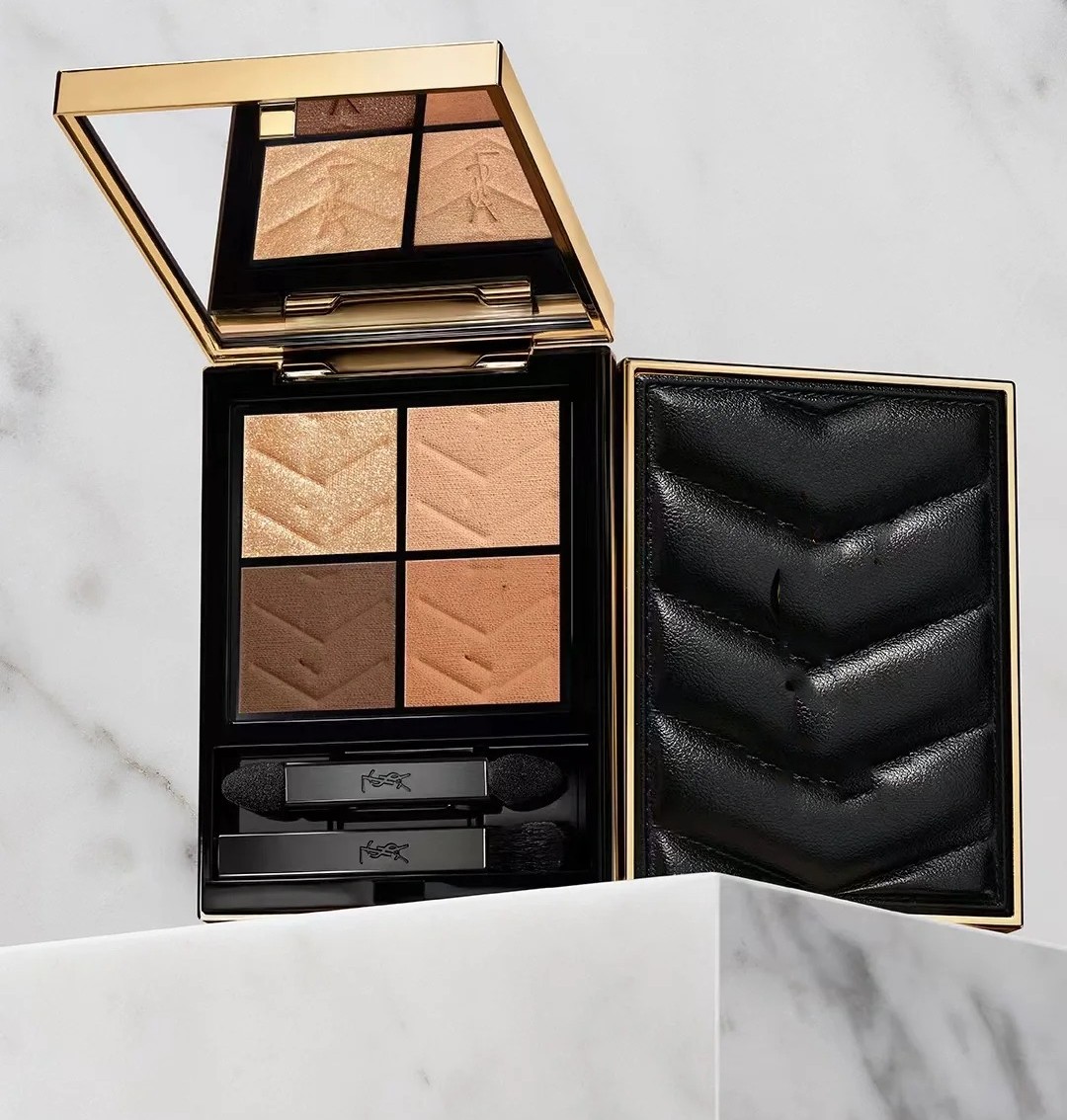 Eye Shadow Palette Couture Mini Clutch Makeup gradient Eye Cosmetics 4 Colors Matte Eyeshadow Shadows Palette with Brush 100 200 300 400 500 600