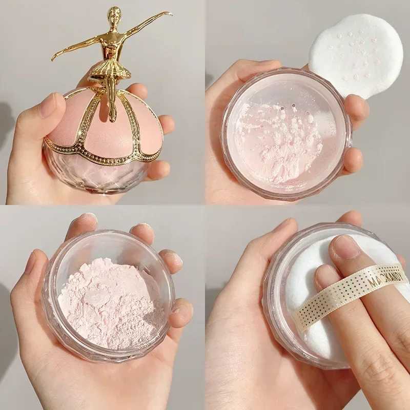 Mackandy Original Ballet Fixed Loose Powder Natural Nude Durable Oil Control Breathable Waterproof CosmeticsXJ250407